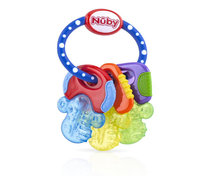 Nuby Ice Gel Teether Keys for Babies - Zoom Image