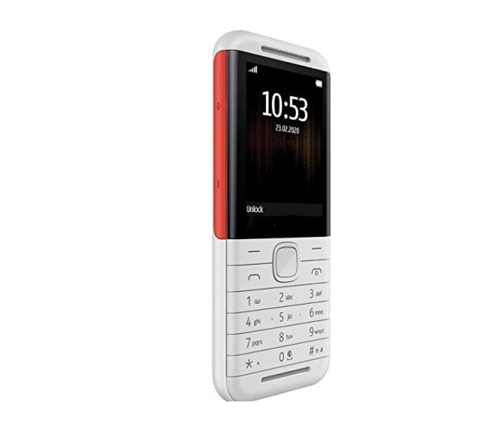 Kibosun 5310 Stylish Feature Dual Sim Phone Bluetooth FM Radio Torch Light  - White - Zoom Image 4