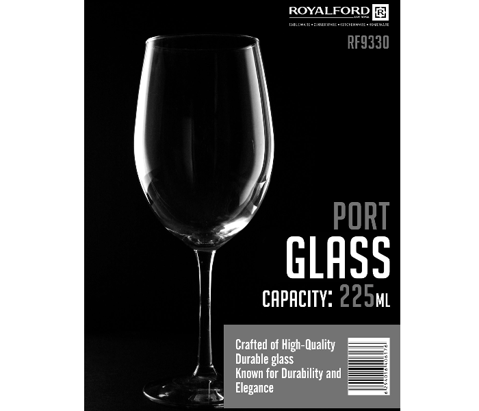 Royalford RF9330 Port Glass - 225ml - Zoom Image 2