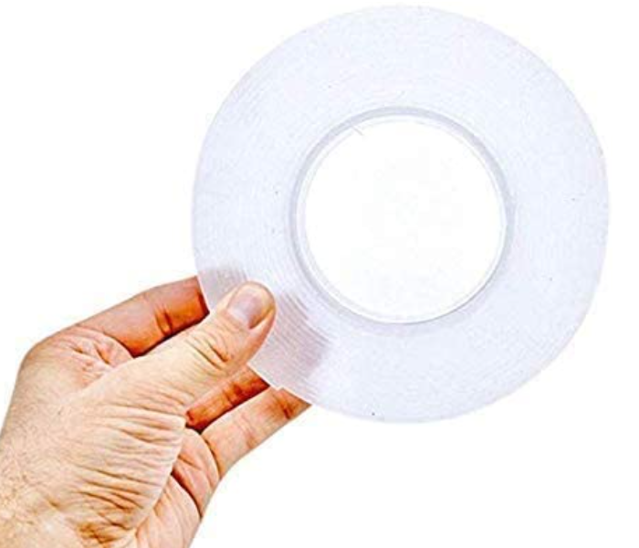 Torix 3 Meter Magic Improvement Double Sided Tape mounting Transparent Trace less Acrylic Reuse washable Waterproof Adhesive Tape - Zoom Image 2