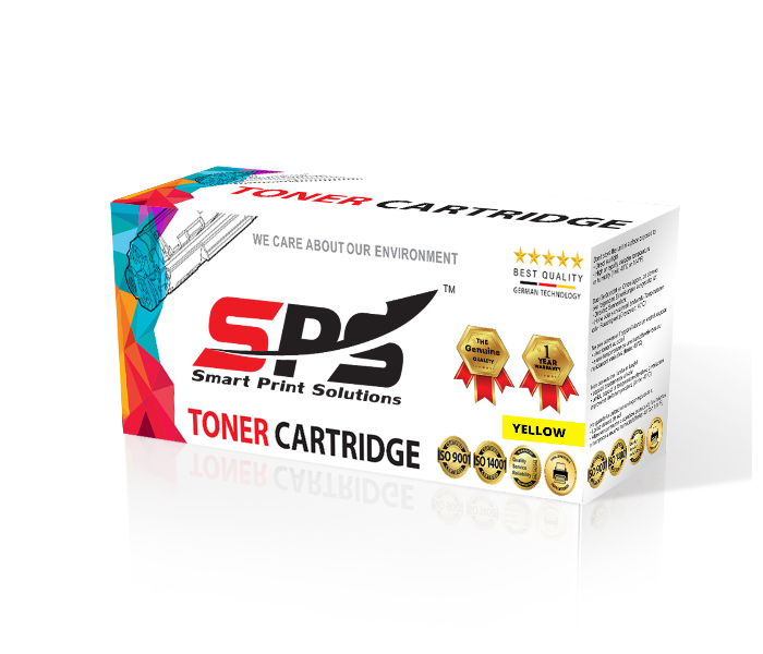 SPS Compatible Toner Cartridges CE742A 307A for HP Color LaserJet and HP Color LaserJet Professional - Yellow - Zoom Image