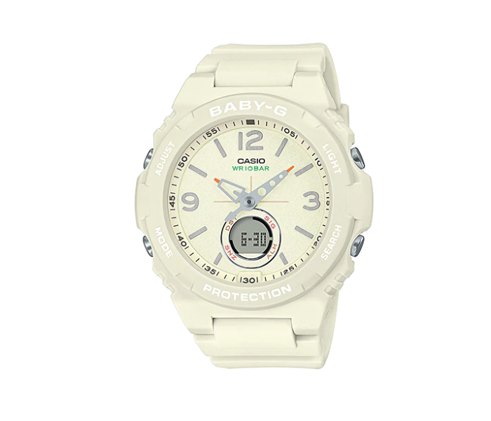 Casio BGA-260-7ADR Baby-G Standard Analog Digital Watch - White - Zoom Image 1