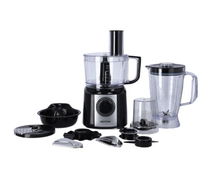 Krypton KNFP6239 10 In 1 Food Processor - Black and Silver - Zoom Image