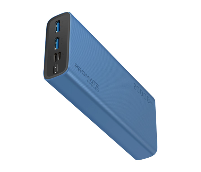 Promate BOLT-20 20000mAh Power Bank - Blue - Zoom Image 1