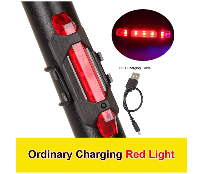 OEM Bicycle E-Scooter Waterproof Rear Tail Lights LED - Red - Zoom Image 3