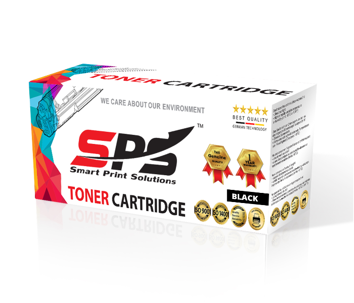 SPS Laser Toner Cartridge Set of 1 Pack CF283A 83A for HP LaserJet Pro Printer - Black - Zoom Image