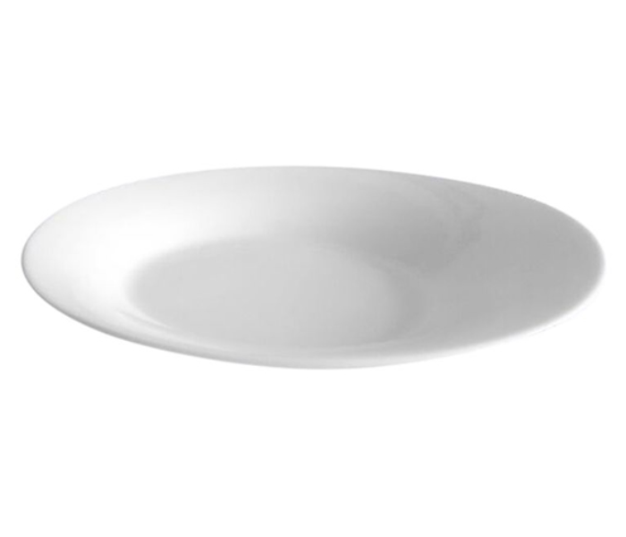 Royalford RF8435 9.5-inch Porcelain Ware Serving Plate - White - Zoom Image 4