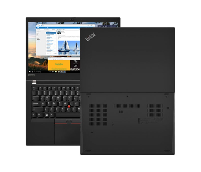 Lenovo ThinkPad T490 20N2000LAD 14.0 Inch FHD Intel Core i7-8565U Processor 16GB RAM DDR4 512GB SSD Arabic Keyboard Win10 Pro - Black - Zoom Image 7