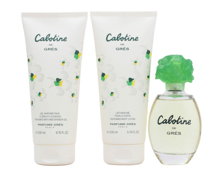 Gres Parfums Cabotine Gift Set with 100ml EDT 200ml Shower Gel and 200ml Body Lotion - Zoom Image