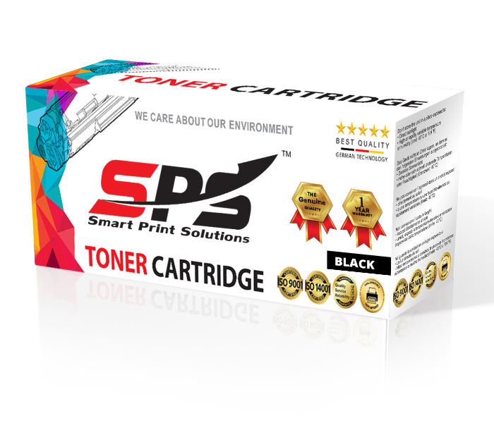 SPS Laser Toner Cartridge Set of 1 Pack CF214A 14A for HP LaserJet Enterprise Managed Printer - Black - Zoom Image