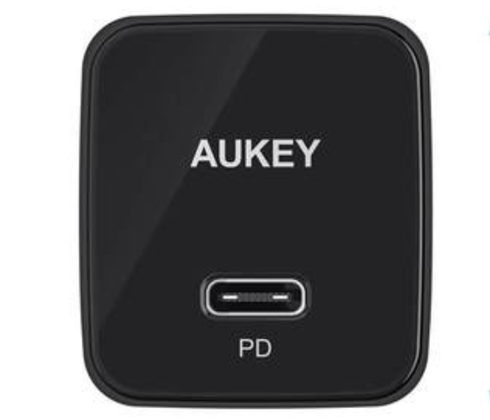 Aukey Y18 18W Power Delivery Wall Charger - Black - Zoom Image 5