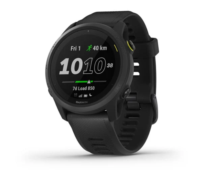 Garmin 010-02445-10 Forerunner 745 Advanced GPS Running and Triathlon Smartwatch - Black - Zoom Image 1