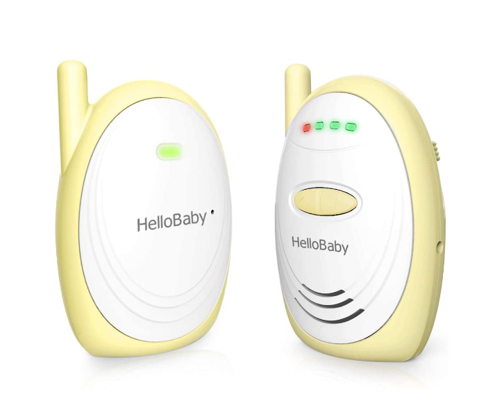 HelloBaby HB168 Digital Audio Baby Monitor with 300 m Range - Zoom Image