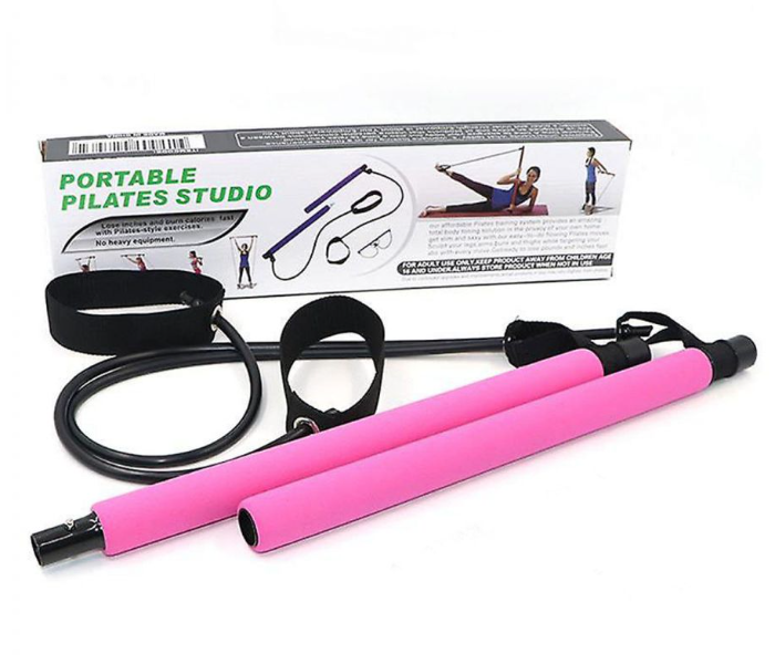 Portable Pilates Bar Kit with Resistance Band - Zoom Image 2