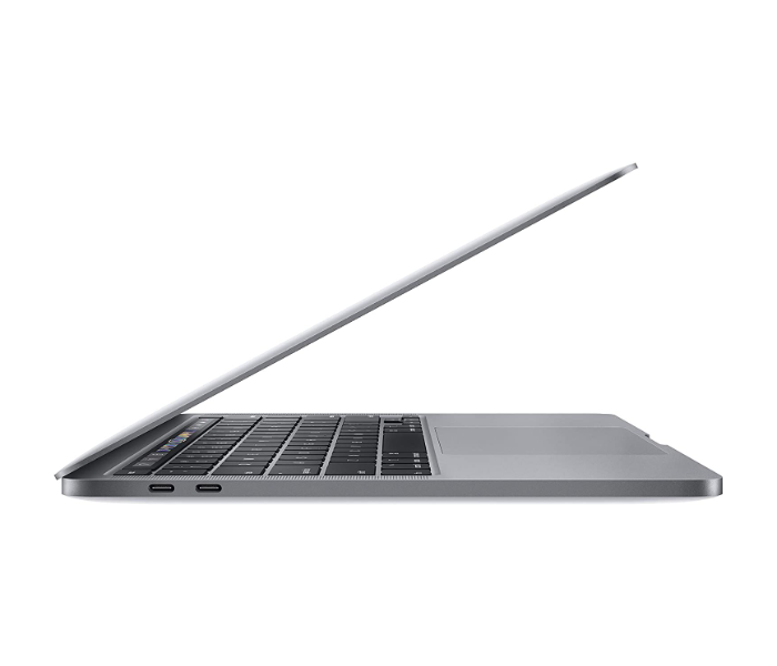 Apple MXK52 MacBook Pro With Touch Bar And Touch ID 13 inches LED Laptop Intel i5 8th Gen 1.4 GHz 8GB RAM 512GB SSD Intel Iris Plus Graphics 645 Mac OS X - Space Grey - Zoom Image 2