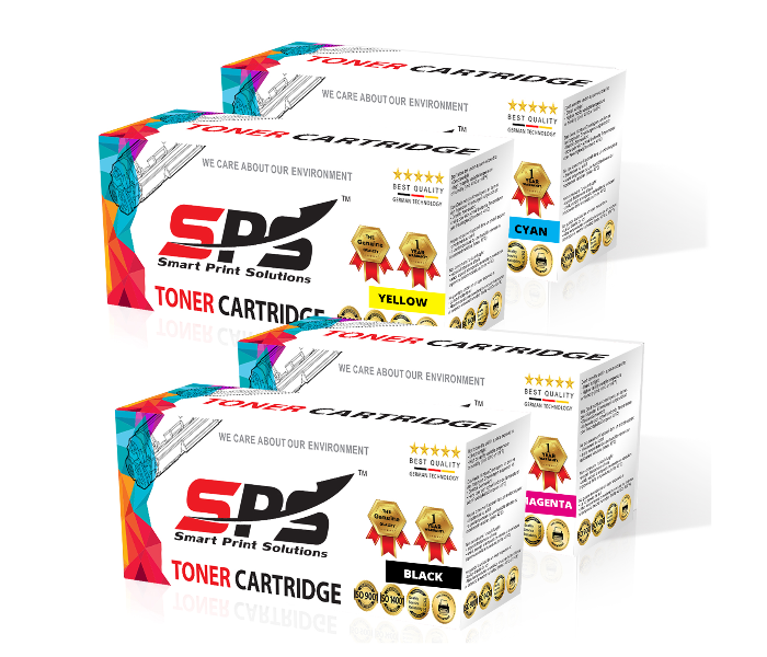 SPS Compatible Toner Cartridges Set of 4 Pack for Samsung CLT504S CLP415 and Samsung Premium Line - Black,Cyan,Yellow and Magenta - Zoom Image