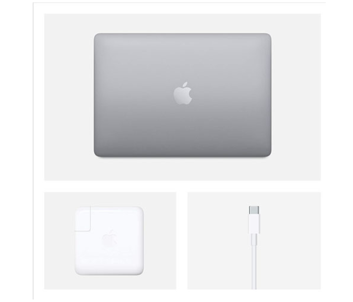 Apple MWP42 Macbook Pro 13.3 Inch 2020 Intel Core i5 10th Gen Processor 16GB RAM 512GB SSD Intel Iris Plus Graphics 645 English Keyboard - Space Grey - Zoom Image 3