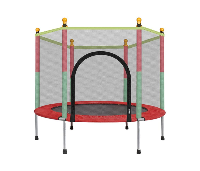 Kids Bouncer Baby Jumper Indoor Trampoline with Guardrail Fitness Adult Trampoline Kid Jumpers - Zoom Image 1