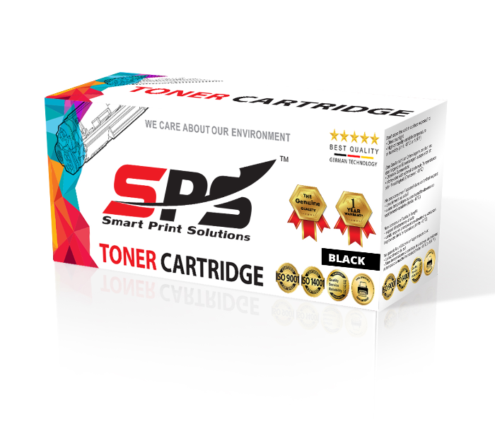 SPS Laser Toner Cartridge Set of 1 Pack CF226A 26A for HP LaserJet Pro M Printer - Black - Zoom Image