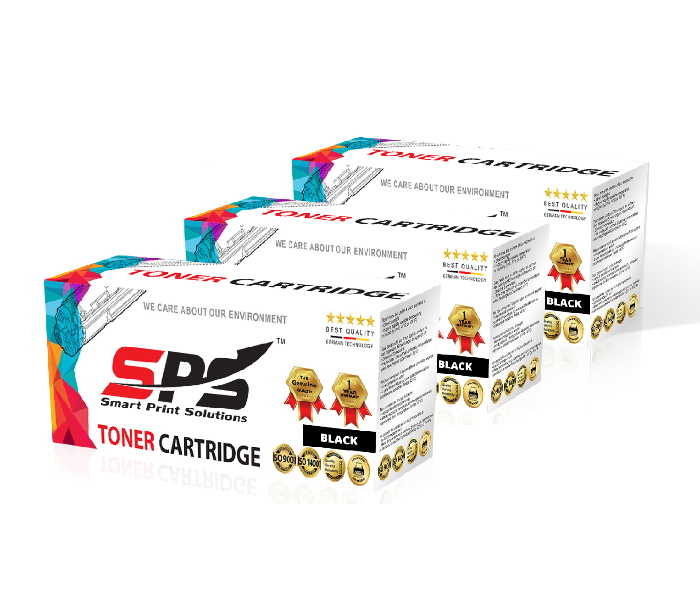 SPS Laser Toner Cartridge Set of 3 Pack TN2120 360 for Brother DCP Printer - Black - Zoom Image