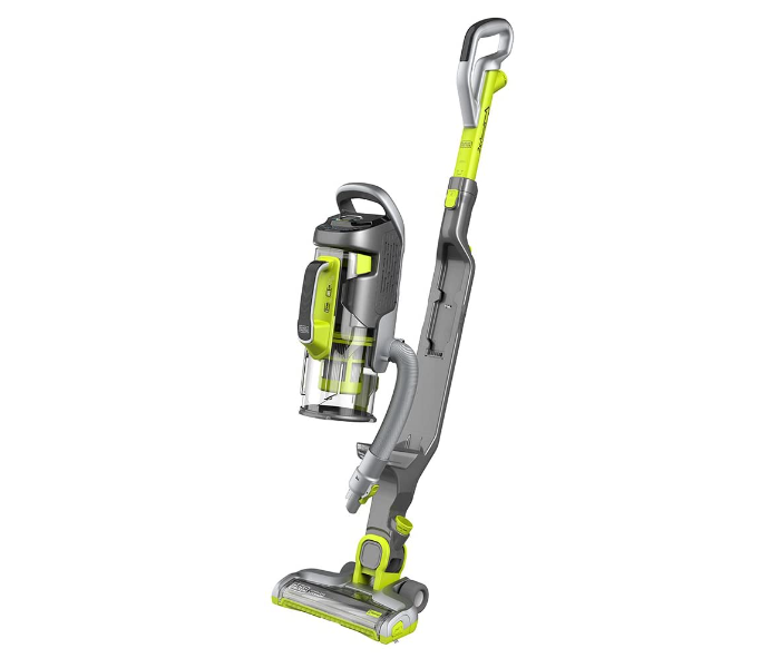 Black and Decker CUA525BHA-GB 45W Upright Stick Allergy Vacuum Cleaner - Grey and Green - Zoom Image 1