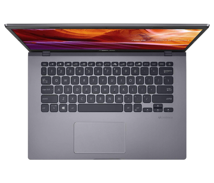 Asus Vivobook X409FB-EK010T 14 Inches 8 GB RAM 1000 GB HDD Intel i7-8565U 4.6 GHz 2GB Nvidia Geforce MX110 Windows 10 Eng-Arb Keyboard- Grey - Zoom Image 4