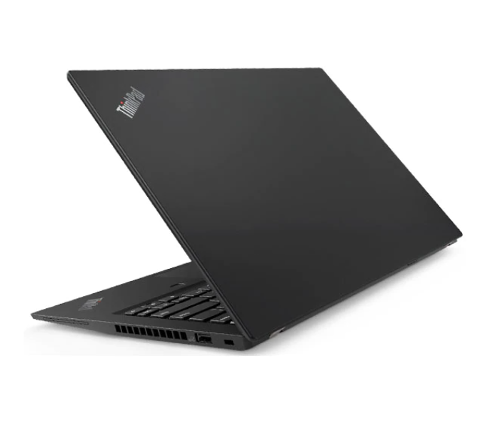 Lenovo ThinkPad T490s 20NX000HAD 14.0 Inch FHD Intel Core i7-8565U Processor 8GB RAM DDR4 512GB SSD Arabic Keyboard Win10 Pro - Black - Zoom Image 4