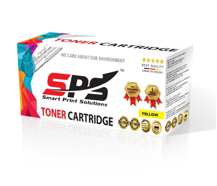 SPS Compatible Toner Cartridges CE262A 647A for HP Color LaserJet and HP Color LaserJet Enterprise - Yellow - Zoom Image