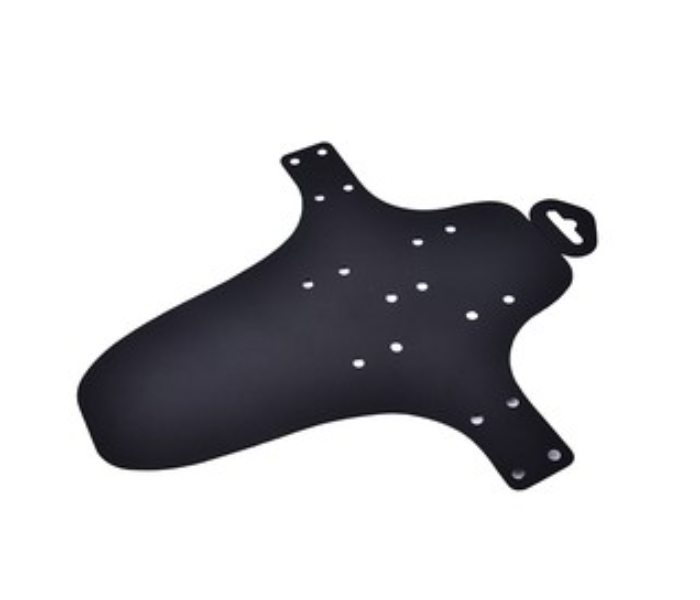 Mountain Bike Plain Black Design 26.5cm 2 pieces Protection Front and Rear Fender Mudguard - Black - Zoom Image 4