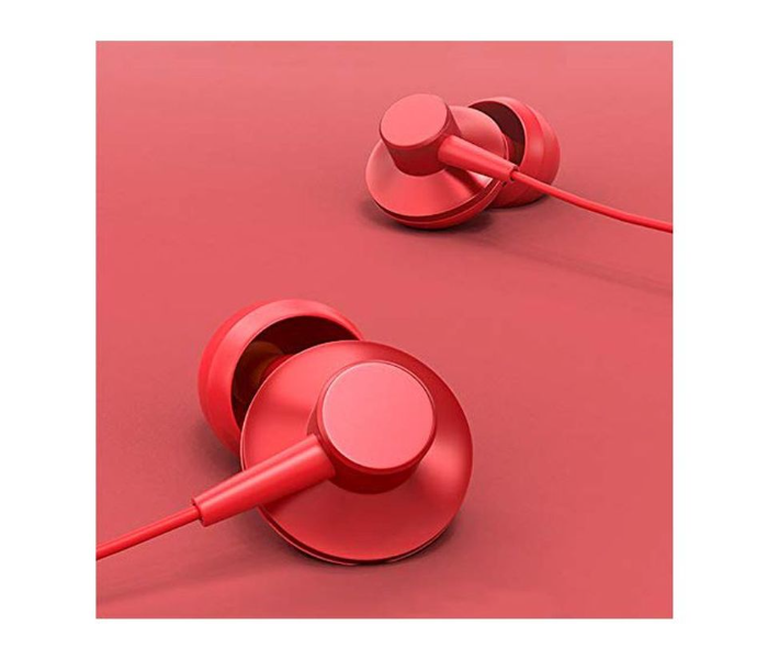 Lenovo HE05 Original Wireless Bluetooth 5.0 Stereo Magnetic Neckband In-Ear Headphone with Noise Cancellation - Red - Zoom Image 5