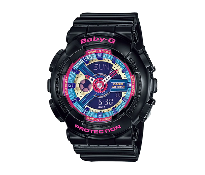 Casio BA-112-1ADR Baby-G Analog Digital Watch - Black - Zoom Image