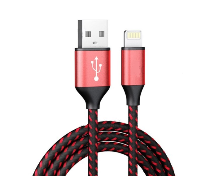 IPOS 1 Meter USB to Lightning Cable - Red - Zoom Image