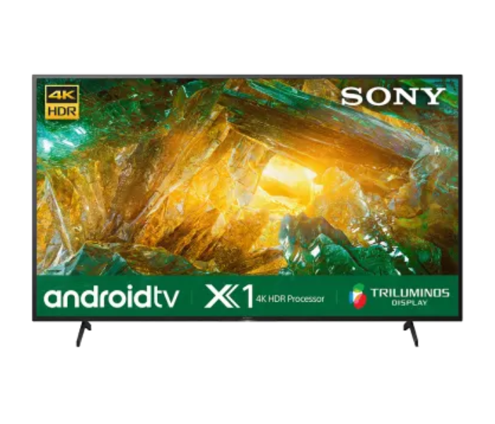 Sony KD-75X8000H 75 inch 4K Ultra HD High Dynamic Range Smart Android TV - Black - Zoom Image 1