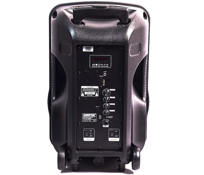 Geepas GMS8568 Portable & Rechargeable Professional Speaker with Remote Control - Zoom Image 2