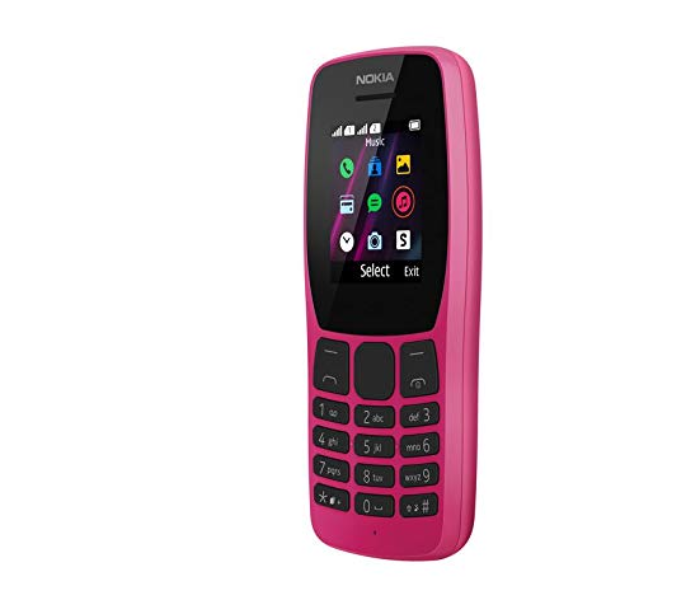 Nokia 110 4 MB RAM 4 MB ROM - Pink - Zoom Image 2