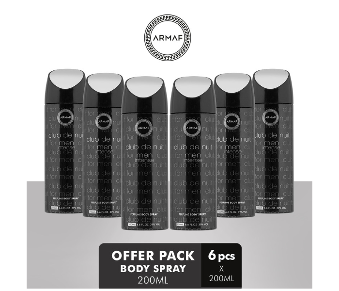 Armaf Pack of 6 200ml Club De Nuit Intense for Men - Zoom Image