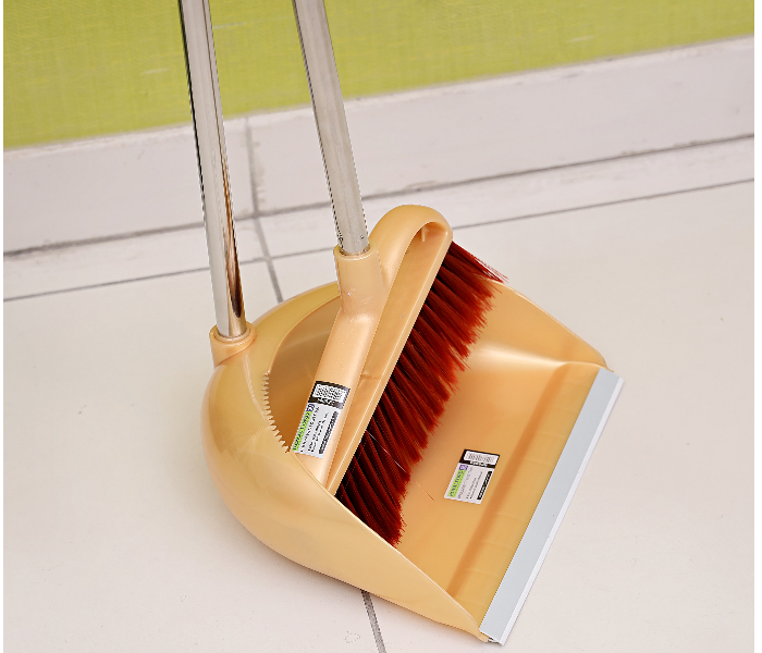 RoyalFord RF6984 Broom with Dustpan - Multicolor - Zoom Image 2