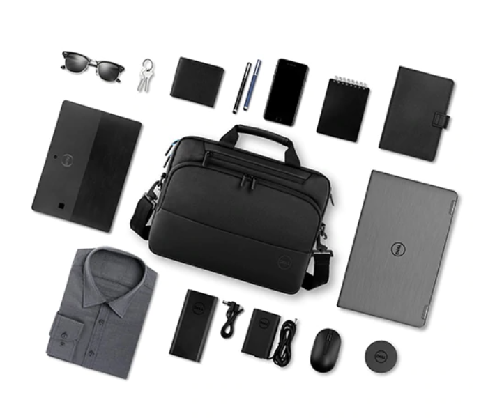 Dell Pro 460-BCMO Briefcase 14 Laptop Bag - Black - Zoom Image 4