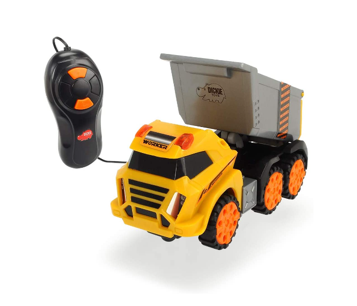 Dickie 203722002 Construction Toy Car - Yellow and Black - Zoom Image