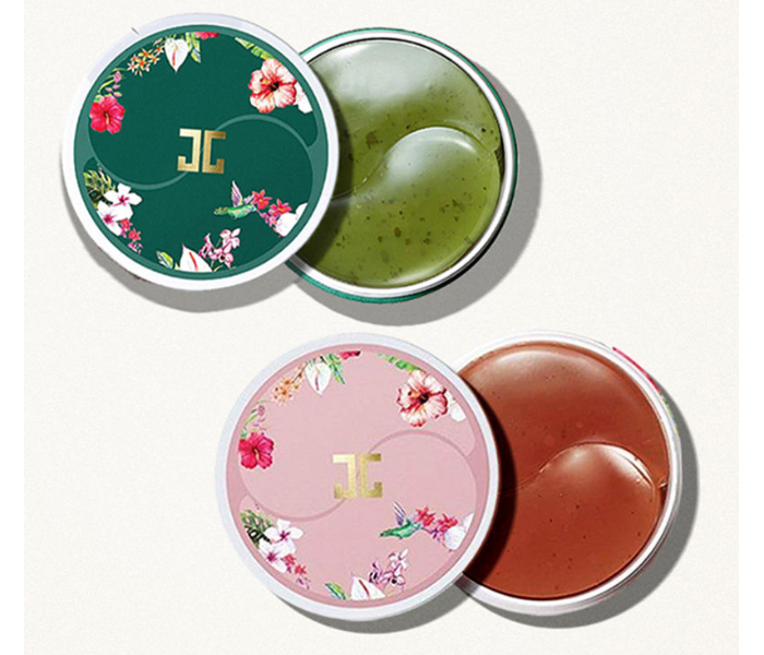 Jayjun 120-Piece Green And Roselle Tea Eye Gel Patch - Red and Green - Zoom Image