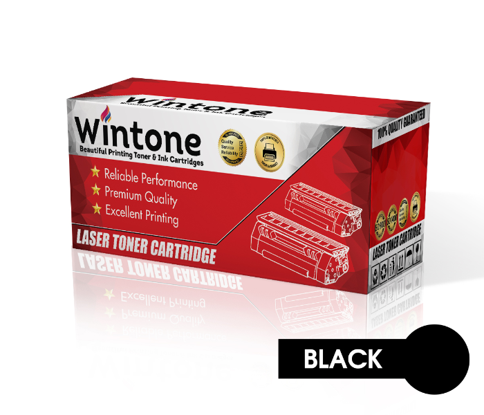 Wintone Set of 1 Pack CC364A 64A Laser Toner Cartridge for HP LaserJet - Black - Zoom Image