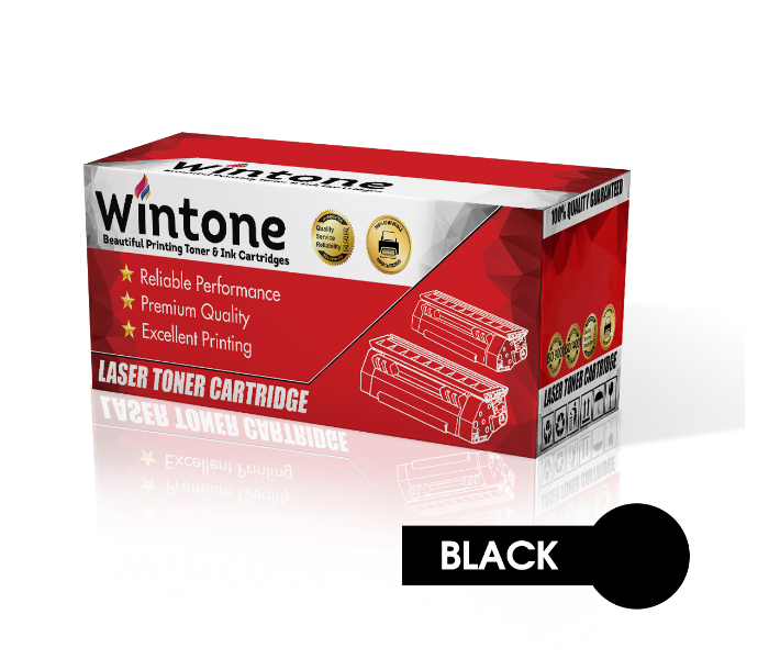 Wintone Compatible Toner Cartridges CF400A CF201A CF-400 A CF201 A Black for HP Color LaserJet Pro - Black - Zoom Image