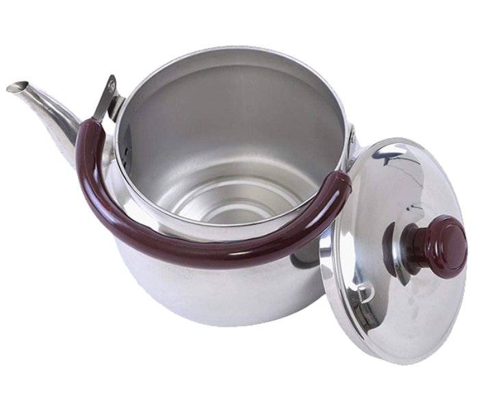 Royalford RF6186 2 Litre Stainless Steel Tea Kettle - Silver & Maroon - Zoom Image 6