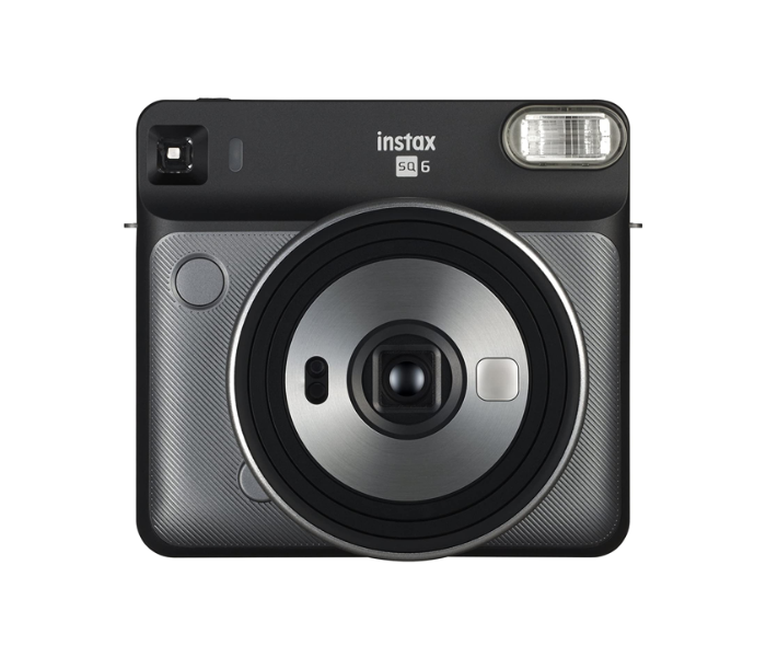 Fujifilm Instax Square SQ6 Instant Film Camera with 1 Pack Instax Square Instant Film - Graphite Gray - Zoom Image 1