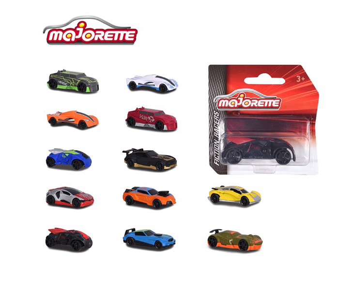 Majorette 212055001 Fiction Racers Miniature Car Model - Zoom Image