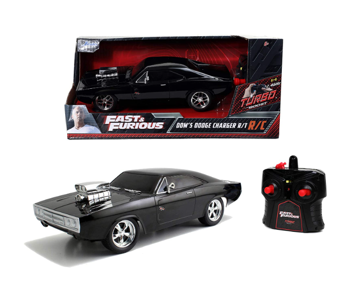 Jada 253203019 1:24 Fast and Furious RC 1970 Dodge Charger Toy Car - Zoom Image