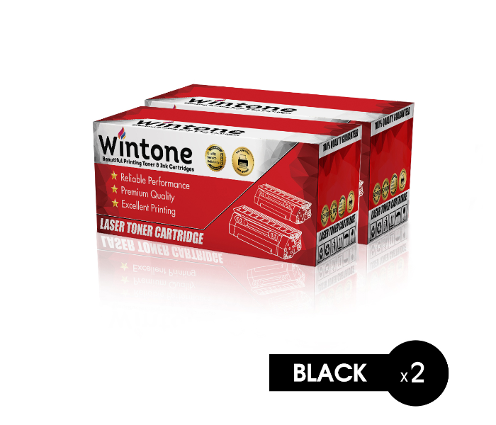 Wintone Set of 2 Pack DR2300 630 for Brother Printer HL DCP Series - Black - Zoom Image