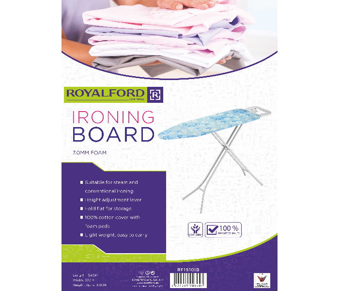 Royalford RF1510-IB  Mesh Ironing Board - Multicolor - Zoom Image 4