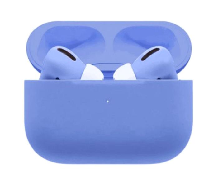 Wireless Bluetooth In-Ear Earbuds With Charging Dock - Blue and White - Zoom Image 1