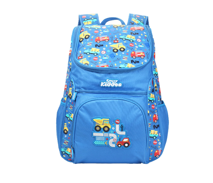 Smily Kiddos U Shaped Backpack - Light Blue - Zoom Image